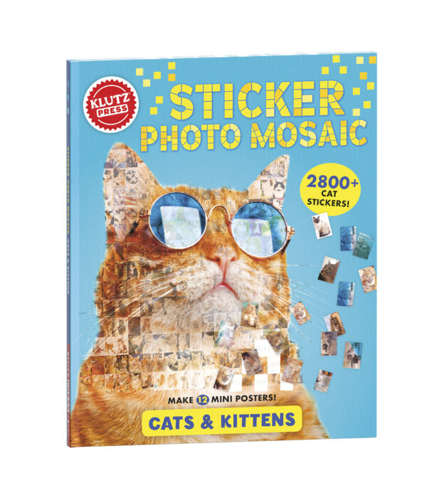 Sticker Photo Mosaic: Cats and Kittens