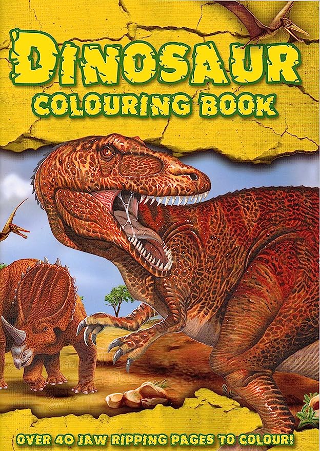 Dinosaur Colouring Book