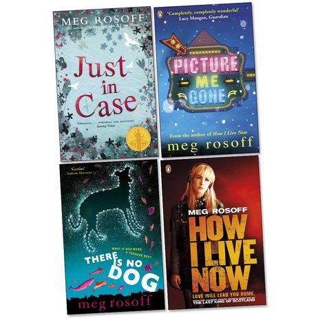 Pack of 4 Meg Rosoff Books