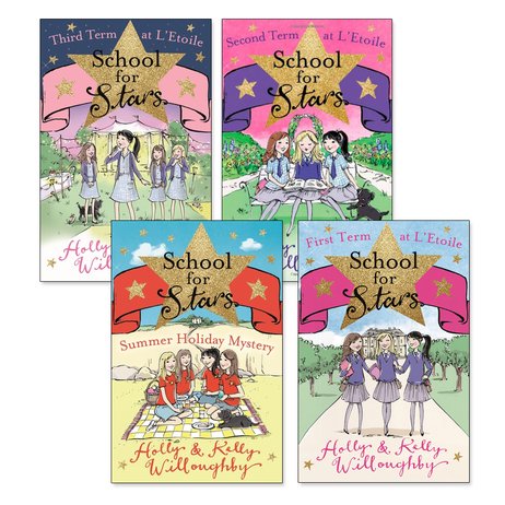 Pack of 4 School for Stars
