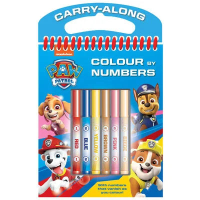 Paw Patrol: Colour by Numbers