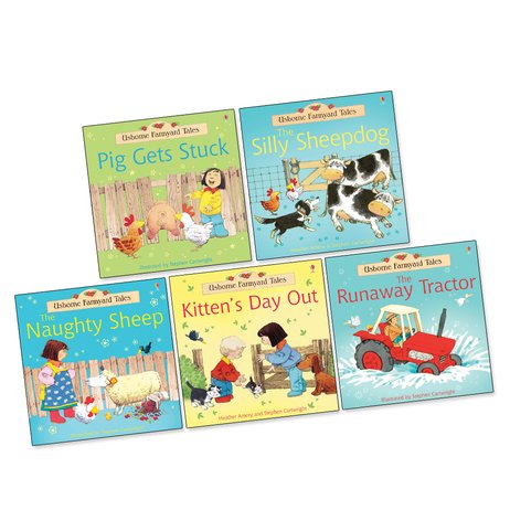 Set of 5 Usborne Farmyard Tales