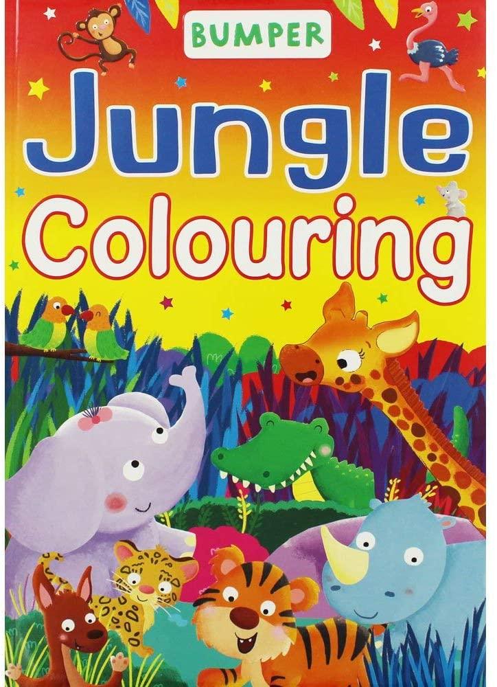 Bumper Jungle Colouring Book