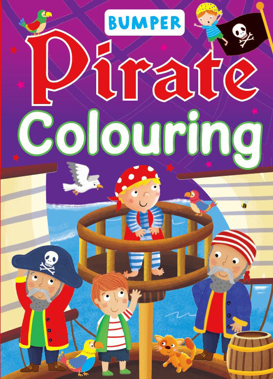 Bumper Pirate Colouring Book
