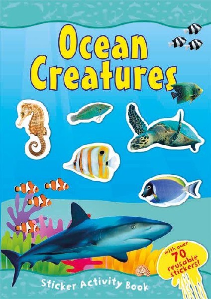 Ocean Creatures Sticker Activity Book