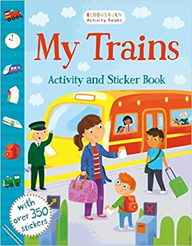 My Trains Activity & Sticker Book