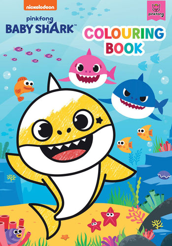 Baby Shark Colouring Book