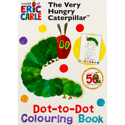 The Very Hungry Caterpillar Dot-to-Dot Colouring Book