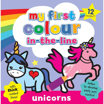 Mt First Colour in-the-line Unicorns