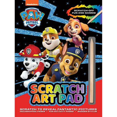 Scratch Art Pad: Paw Patrol