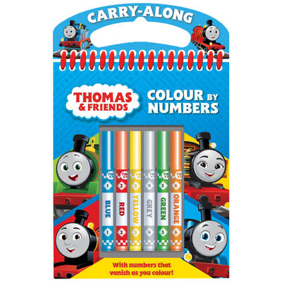 Carry Along: Thomas and Friends Colour by NUmbers
