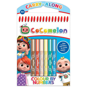 Carry Along: Cocomelon Colour by Numbers