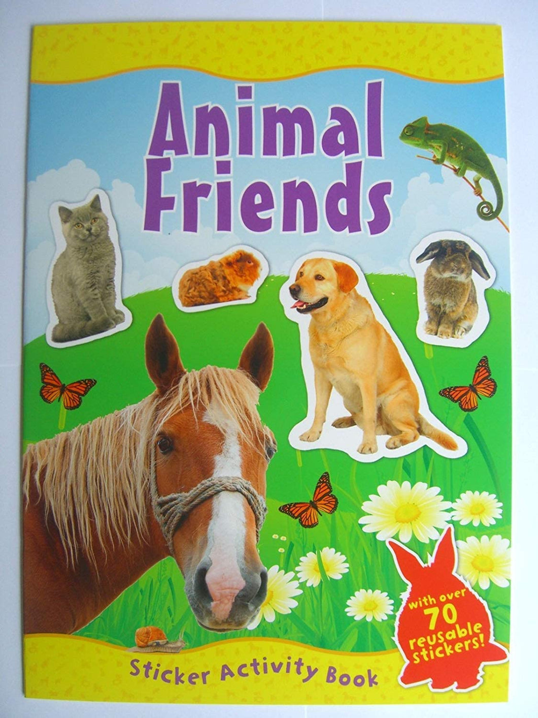 Animal Friends Sticker Activity book