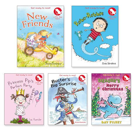 Set of 5 Get Ready To Read Books