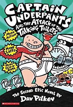 Captain Underpants and the Attack of the Talking Toilets: Book 2
