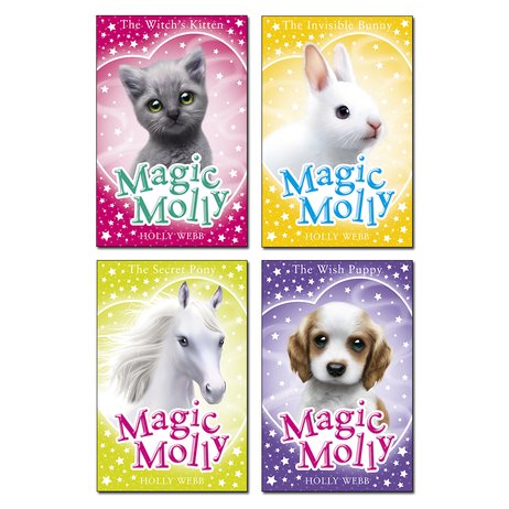 Set of 4 Magic Molly Books