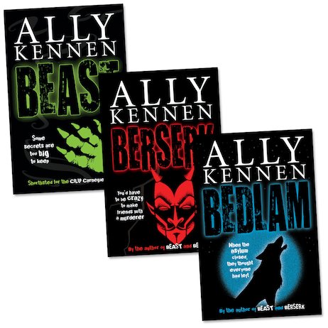 Pack of 3 Ally Kennen fiction books