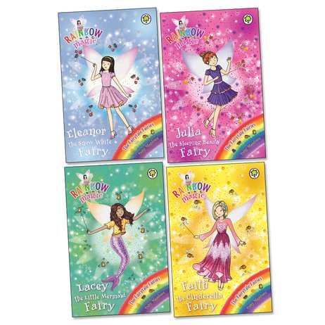 Set of 4 Rainbow magic Books