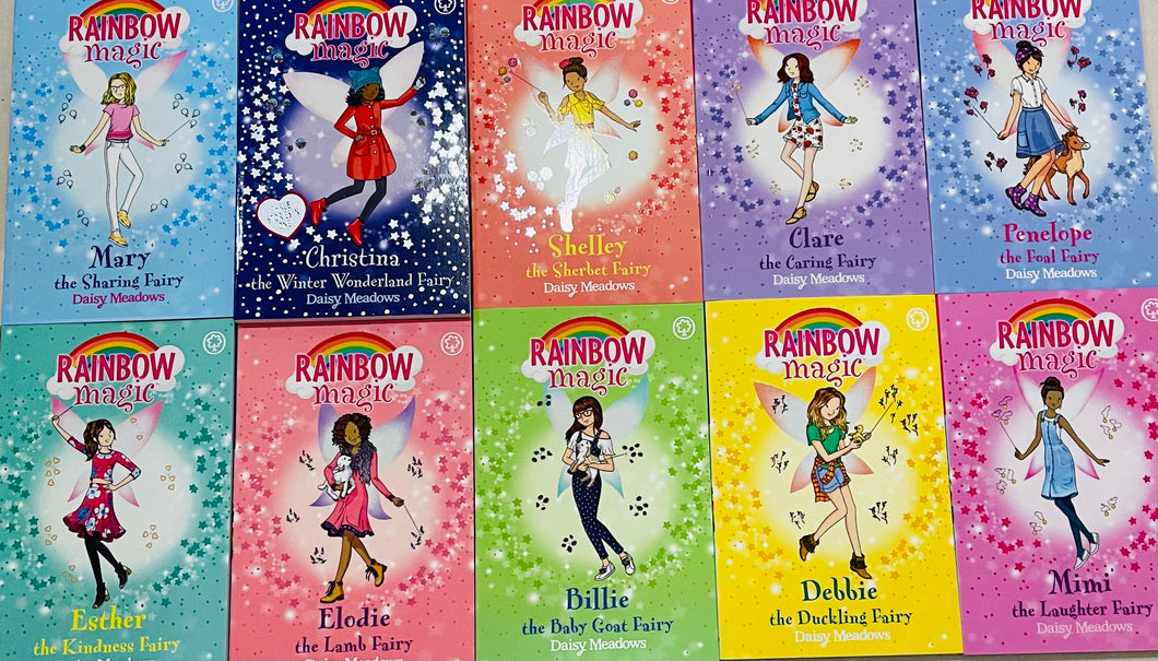 Set of 10 Rainbow magic Books