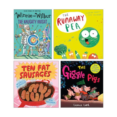 Pack of 4 picture story books