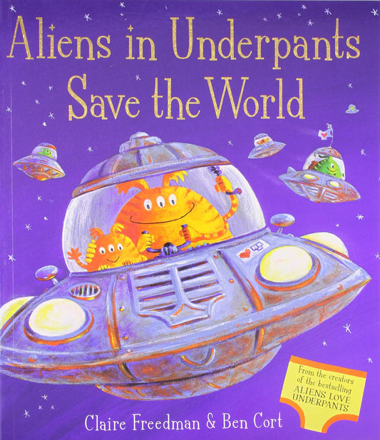 Aliens in Underpants Save The World Bags of Books Dublin