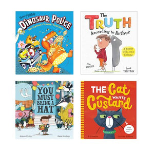 Pack of 4 funny Picture Story Books