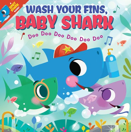 Wash Your Fins Baby Shark