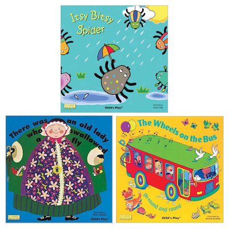 Set of 3 Nursery Rhyme Picture Books